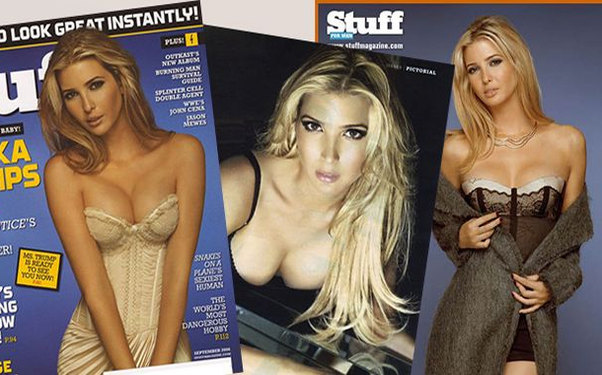 Tramp ailəsinin gözəlçələri çılpaq şəkilləri ilə diqqət çəkir