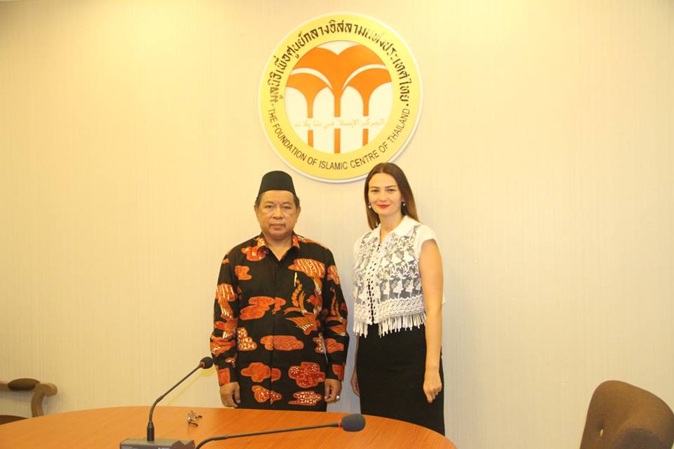 Qənirə Paşayeva Taylandda İslam Mərkəzində Qarabağ həqiqətlərindən danışıb