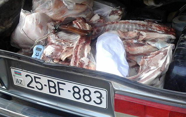 3 baş donuz cəmdəyinin Azərbaycana keçirilməsinin qarşısı alındı