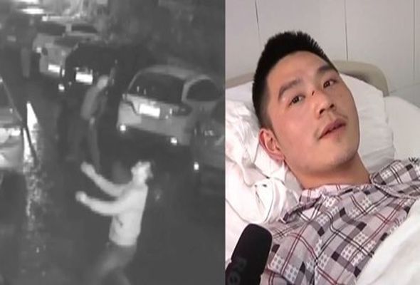 11-ci mərtəbədən yıxılan qadını tutan çinli az qala özü öləcəkdi