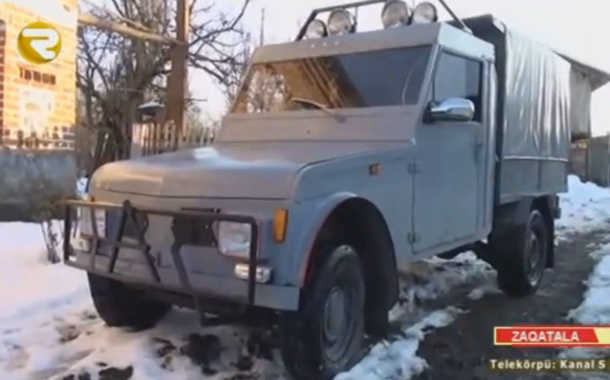 Zaqatala sakini yeni maşın düzəltdi