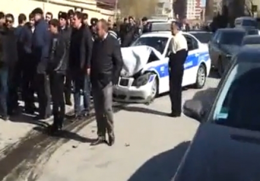 Yol polisi adam vurub öldürdü