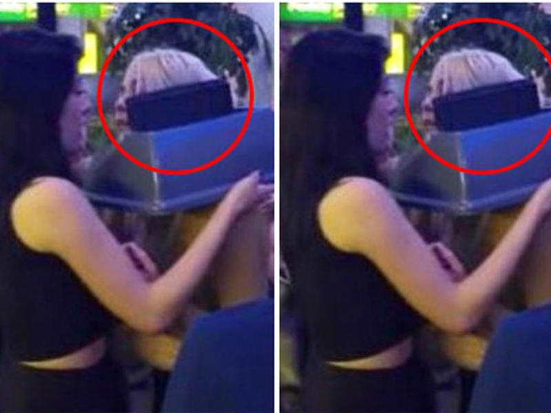 Sərxoş qız Yeni il gecəsi hər kəsi güldürdü