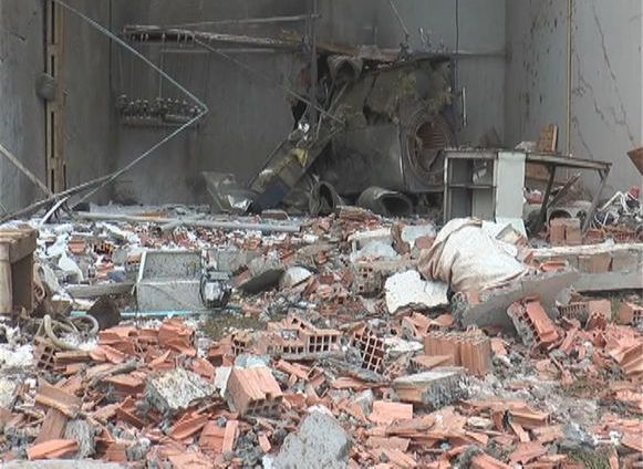 Azərbaycada partlayış baş verən zavoddan ilk görüntülər