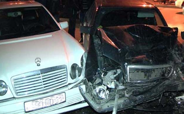 Bakı-Sumqayıt yolunda 13 avtomobil toqquşdu