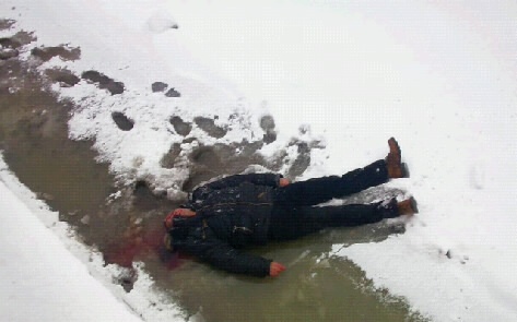 Gəncədə 2 nəfər şaxtalı havanın