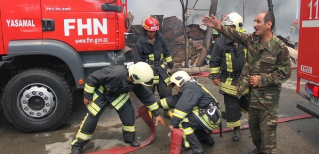 Xırdalanda yanğın olub