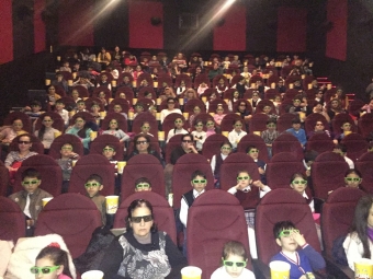 Bakıda 1500 uşaq kinoteratrda pulsuz kinoya baxacaq