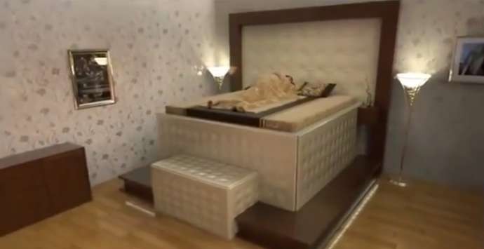 Zəlzələdən qorunmaq üçün çarpayı