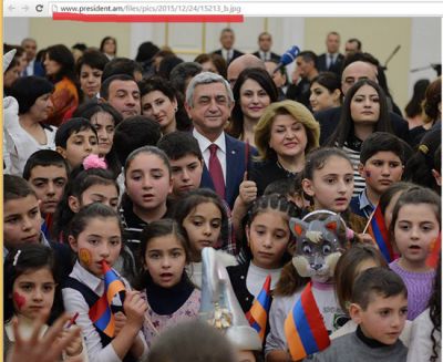 Sarkisyan qəmgin uşaqları özünə yaraşdırmadı