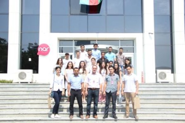 Azərbaycan Texniki Universitetinin tələbələri  “Nar”da təcrübə proqramını müvəffəqiyyətlə bitirdilər