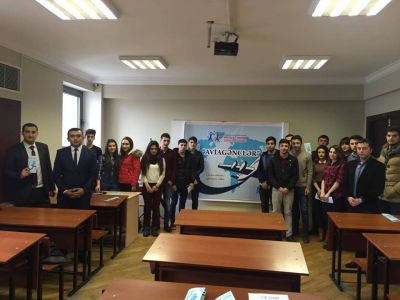 “Aviagənclər” layihəsinin ilk təlimi keçirilib