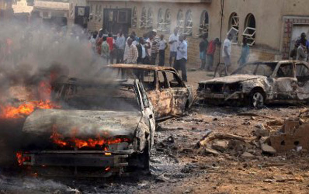 Məsciddə partlayış