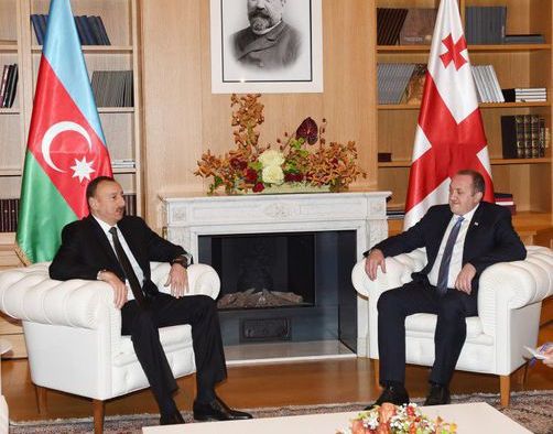 Giorgi Marqvelaşvili İlham Əliyevi təbrik etdi