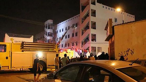 Səudiyyə Ərəbistanında xəstəxanada dəhşətli yanğın