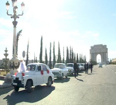 Azərbaycanda qeyri-adi toy karvanı