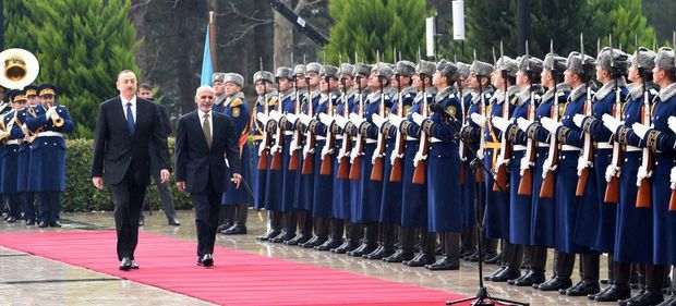 İlham Əliyev Əfqanıstan Prezidenti ilə görüşdə