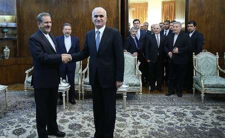 Şahin Mustafayev İranın vitse-prezidenti ilə görüşdü