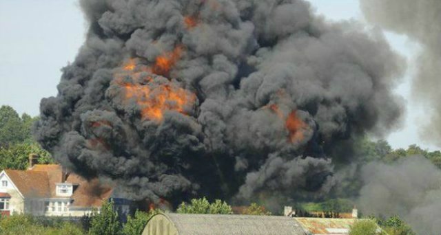 Qırıcı təyyarə yerə çırpıldı, pilotlar həyatını itirdi