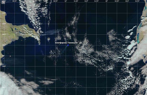 “Günəşli”də qəzadan sonra neftlə çirklənmiş ərazi böyüməkdədir