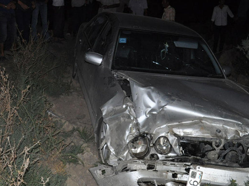 İmamzadə yolunda qəza,