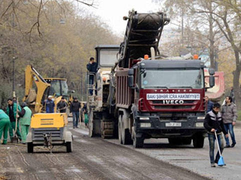 Nardaran yenidən qurulur