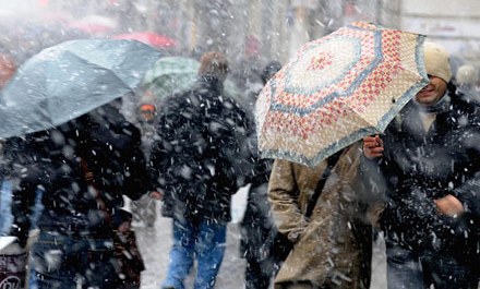 Sabah sulu qar, qar yağacağı gözlənilir