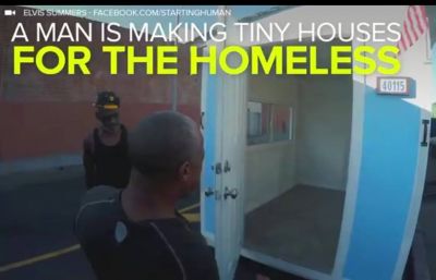 Bir qrup gənc evsizlərə ev tikdi