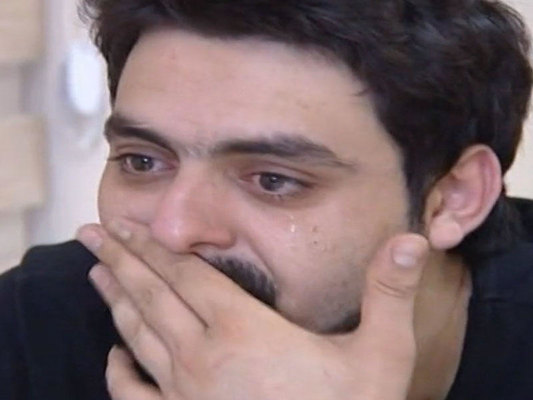 Cinayətkar ağladı -