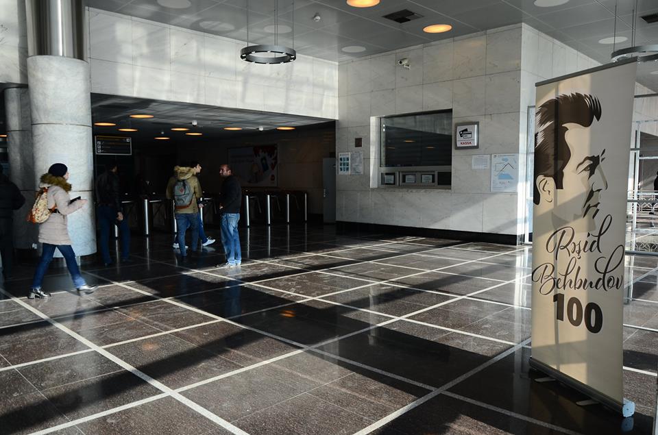 Bakı Metropoliteni Rəşid Behbudovun yubileyi ilə bağlı tədbirlərə başladı