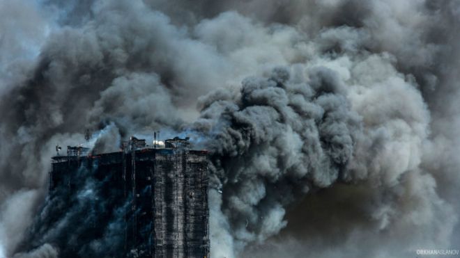 Yanan binaya görə həbs edilənlərdən