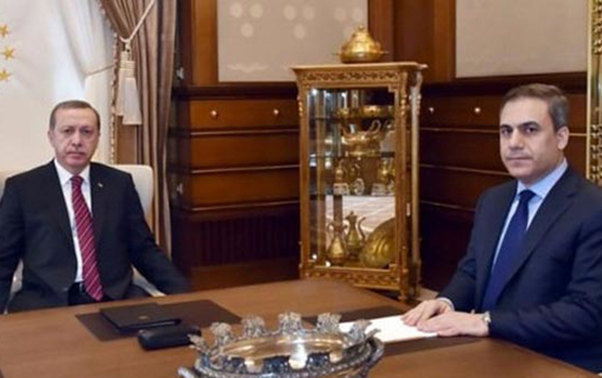 Ərdoğan MİT-in rəhbəri ilə görüşür