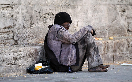 Polisdən dilənçilərə qarşı daha bir əməliyyat