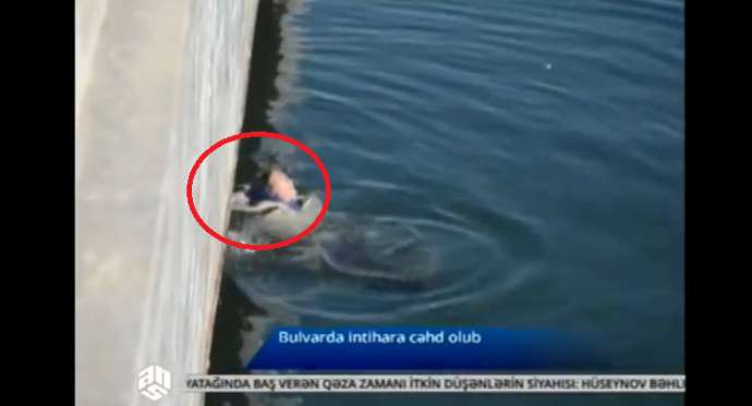 Bulvarda intihar cəhdi