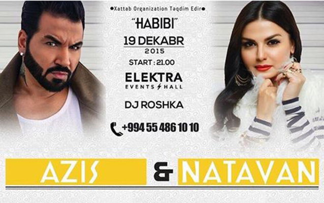 Azislə Natavan yanğına görə konserti təxirə saldı