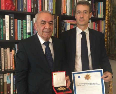 Azərbaycanlı alim CONSEDOC-un fəxri üzvü oldu