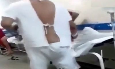 Ağır xəstəni elə vurdu ki, səsi...