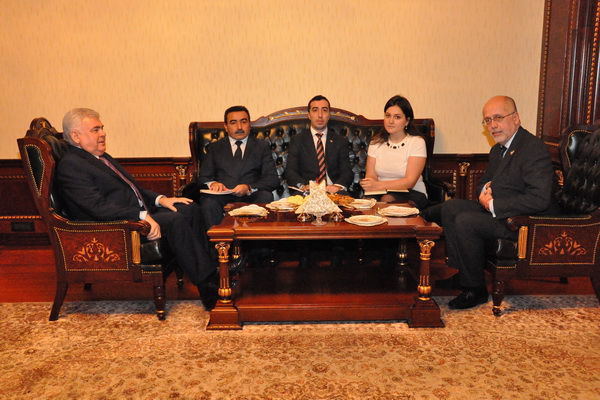 Ziya Məmmədov Meksikanın Azərbaycandakı səfiri ilə görüşdü