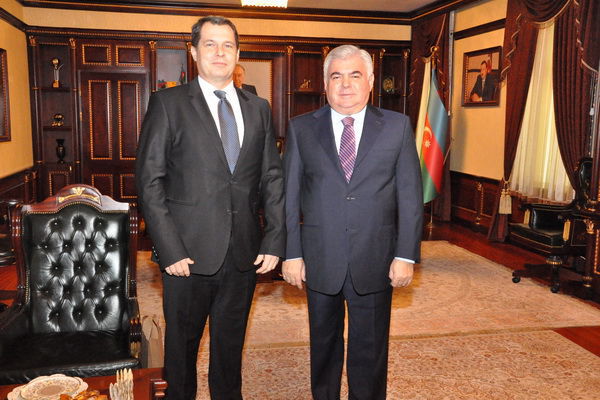Ziya Məmmədov Çexiyanın Azərbaycandakı səfiri ilə görüşdü