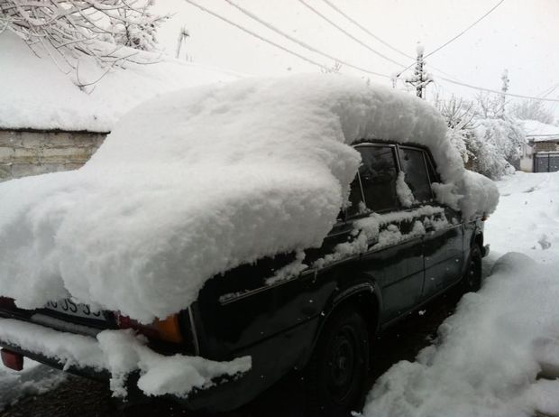 Azərbaycana 60 sm qar yağdı