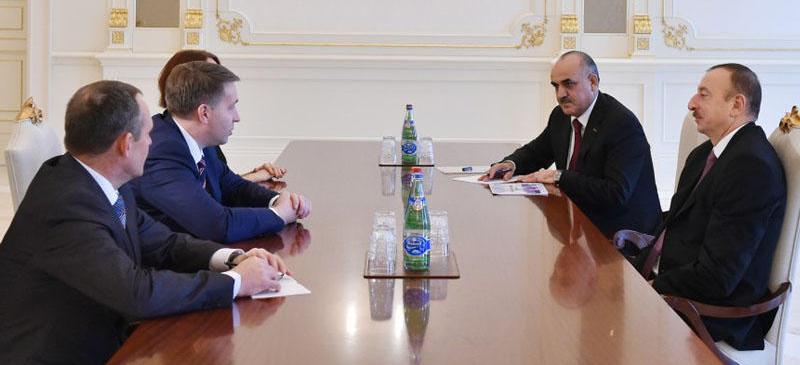 Prezident İlham Əliyev Latviyanın rifah nazirini qəbul edib