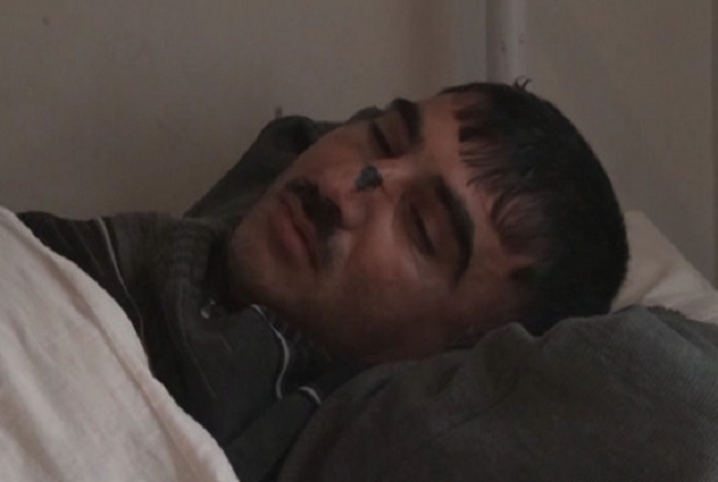 Salyanda kişi ölümcül döyüldü