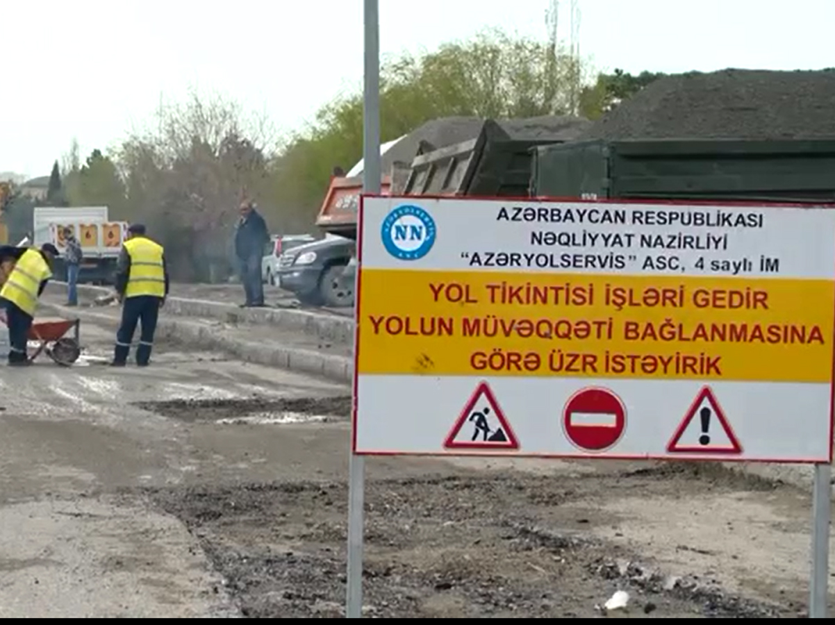 Sabah Xaqani küçəsinin bir hissəsi bağlı olacaq