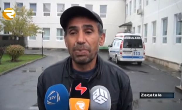 Əli baltalanan şəxsin atası