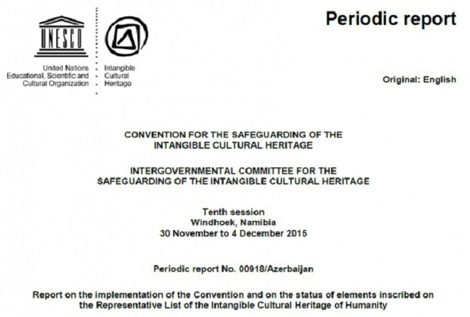 YUNESKO-dan ermənilərə