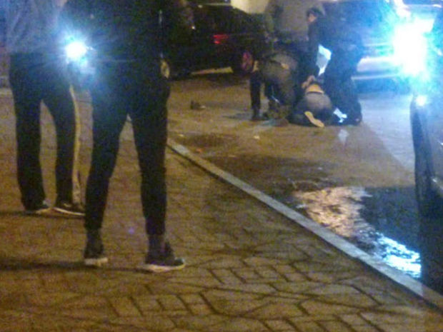 Bakıda ər-arvadı küçədə döydülər