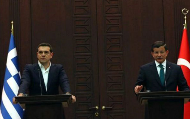 Yunan baş nazirdən Davudoğluna