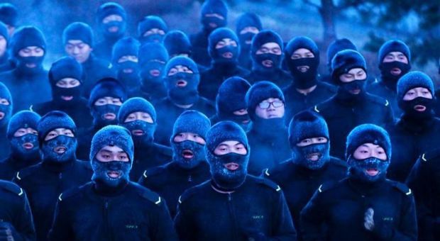 Çİin Rusiya ilə sərhəddə hərbi təlimlərə başladı