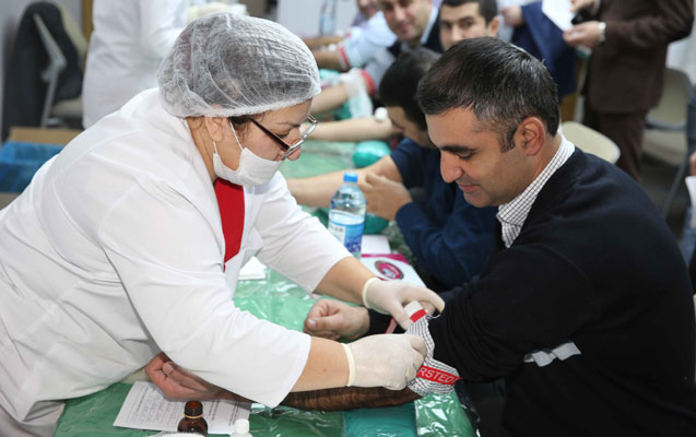 “Bir damla qan-qurtarılan bir can”