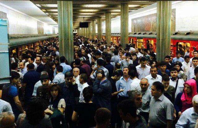 Bakı metrosu ilə daşınan sərnişinlərin sayı açıqlandı
